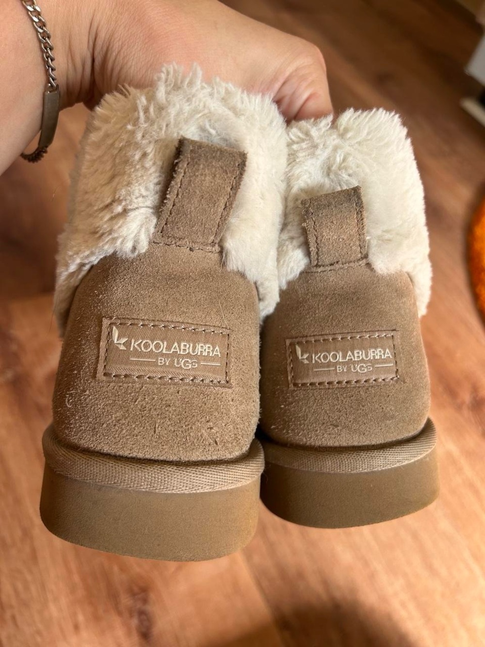 Koolaburra by Ugg Chestnut Shearling-Lined Boot